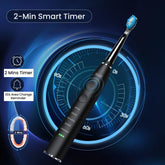 Sonic Clean Electric Toothbrush — 5 Modes, Fast USB Charge